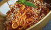 Spaghetti ala Bolognese с мраморной говядиной